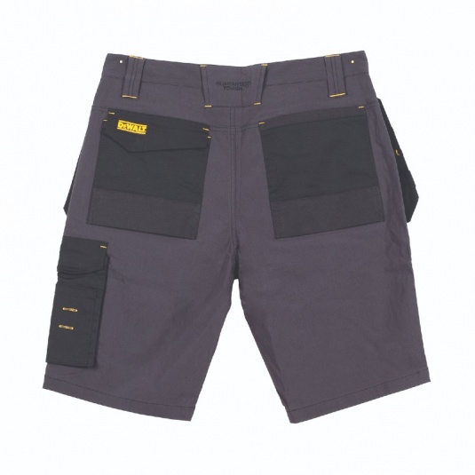 DEWALT Albany Cargobroek voor heren, slim fit, Pro-stretch, Rip Stop Holster Pocket Work Utility Cargo broek, Grijs/Zwart, 30W x 31L
