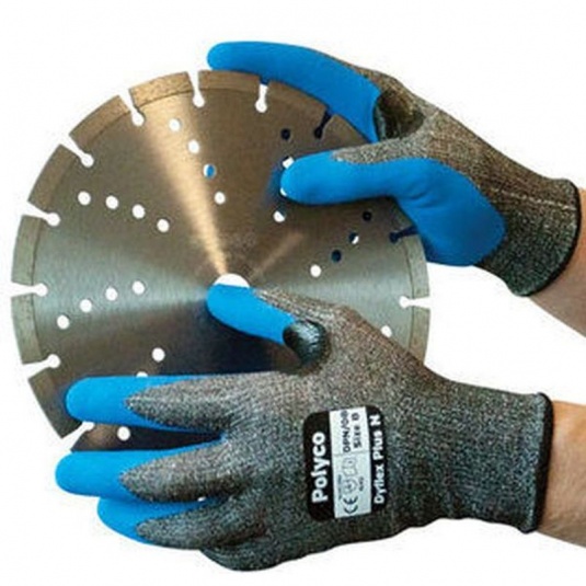 Polyco Dyflex Plus N Cut Nitrile-Coated Cut-Resistant Gloves DPN