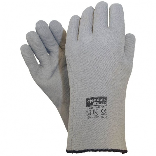Ejendals Tegera 464 Nitrile HeatResistant Gauntlets Workwear.co.uk