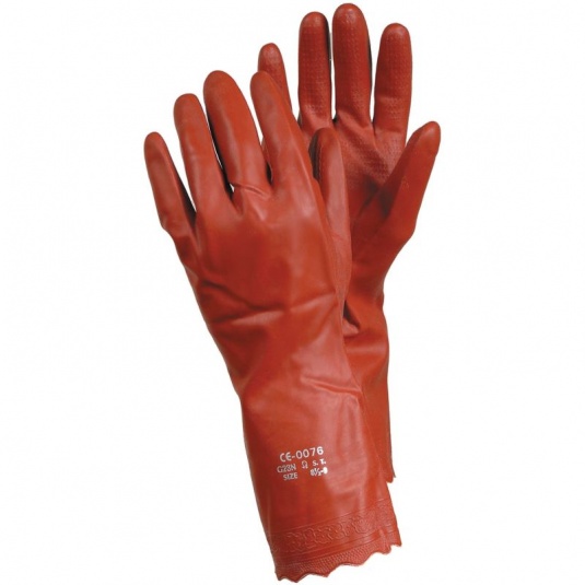 Ejendals Tegera 8170 PVC ChemicalResistant Diamond Grip Gloves Workwear.co.uk