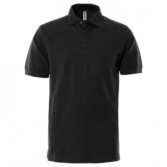 Fristads Acode Heavy Work Polo Shirt 1724 PIQ (Black)