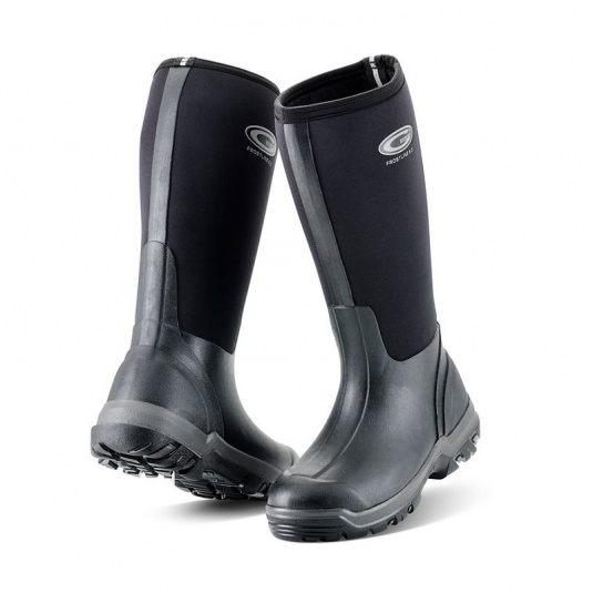 Grubs Frostline 5.0 Waterproof Rubber Wellington Boots (Black)