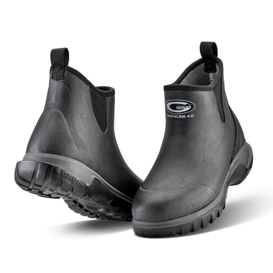 Grubs Shoreline Ankle Boots (Black)