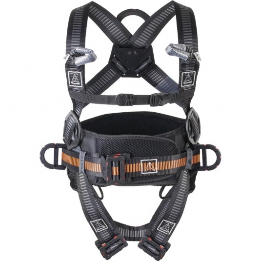 Delta Plus HAR44EL 4 Anchor Point Dielectrical Fall Arrest Harness with Positioning Belt