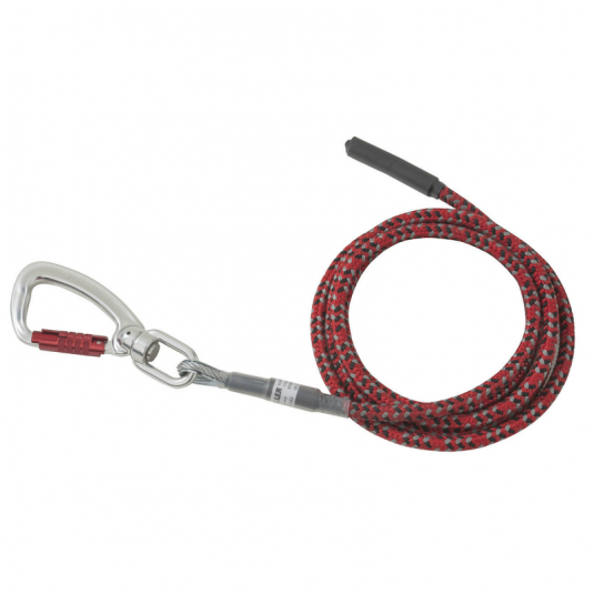 Honeywell 1032144 Hands-Free 3m Work Positioning Lanyard with Carabiner