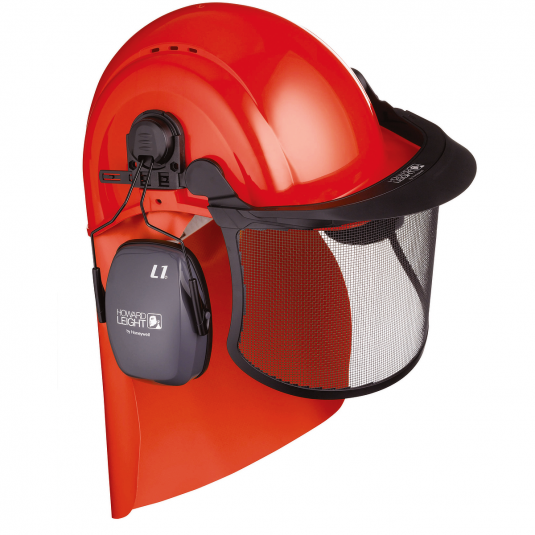 Honeywell 1017291 Forestry Kit with Helmet, Visor and Ear Defenders