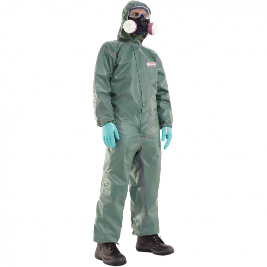 Honeywell 4500611 Spacel C4 P Green Type 4/5/6 Disposable Coveralls (Box of 25)