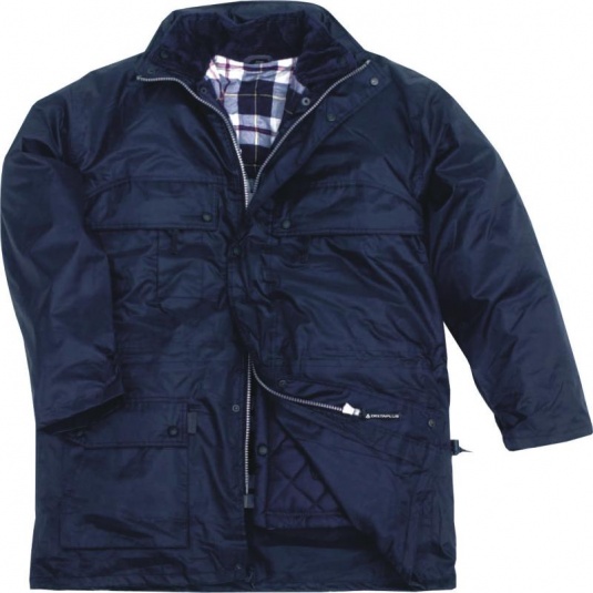 Delta Plus ISOLA 3-in-1 Navy Waterproof Parka with Removable Lining