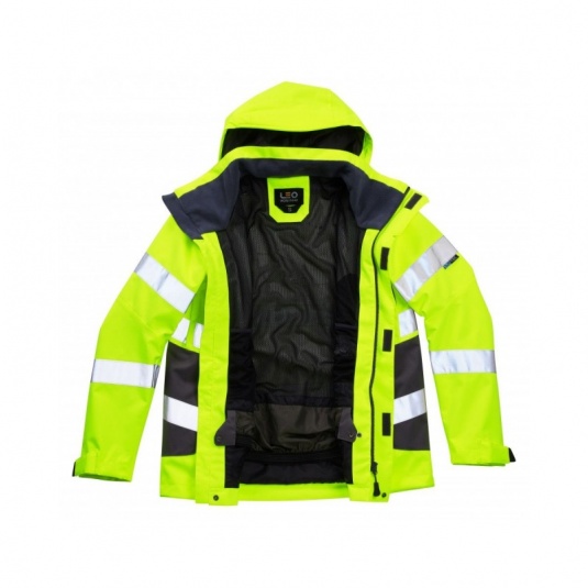 Leo Workwear J04 Exmoor Yellow Jacket - Workwear.co.uk