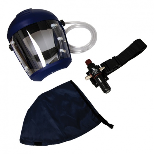 JSP Avenger Air Fed Respirator with Browgaurd - Workwear.co.uk