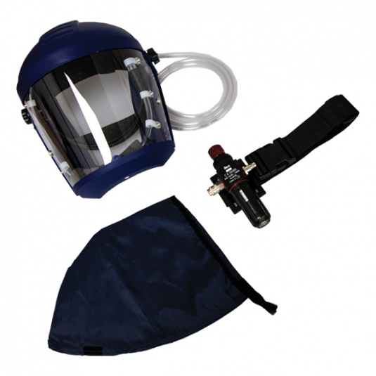JSP Avenger Air Fed Respirator with Browgaurd Workwear.co.uk