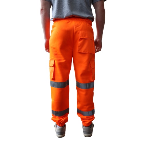 KeepSafe Hi-Vis Two-Tone Joggers (Orange)