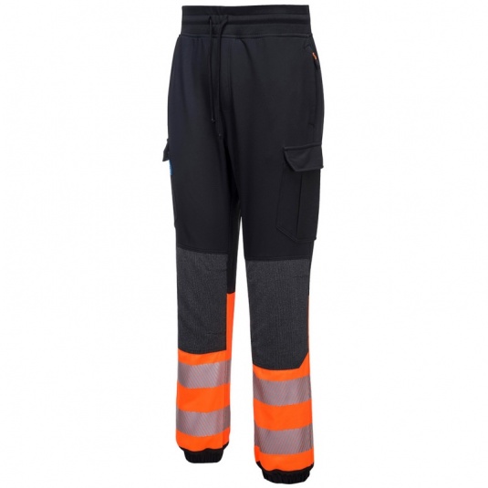 Portwest Portwest Texo Kontrast-Hose, Größe: XS, Farbe: Schwarz, TX11BKRXS