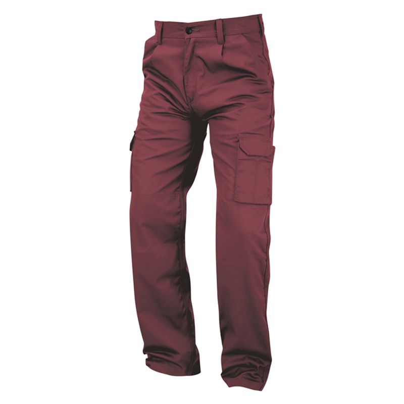 Orn Clothing 2500 Condor Burgundy Trousers - Workwear.co.uk