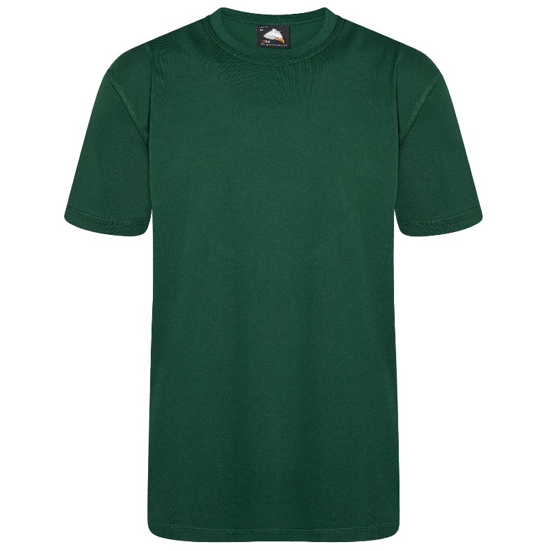 Orn Clothing 1000 Plover Premium T Shirt Bottle Green