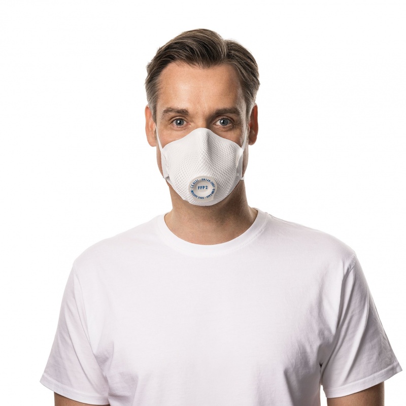 Moldex Smart 2485 FFP2 Disposable Dust Mask with Ventex Valve (Box of ...