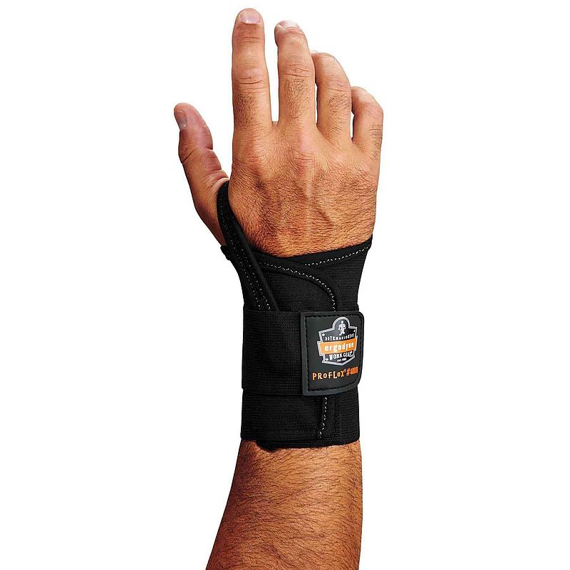 Ergodyne ProFlex 4000 Black Wrist Support Workwear.co.uk