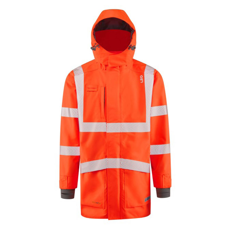 Leo Workwear EcoViz A04 Clovelly Anorak - Workwear.co.uk