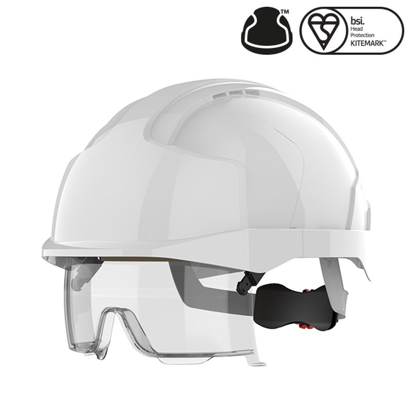JSP EVO VISTAlens Electric Safety Visor Helmet Workwear.co.uk