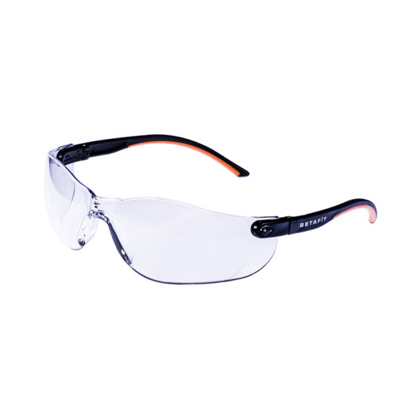Betafit EW2202 Montana Clear Anti Mist and Scratch Safety Glasses