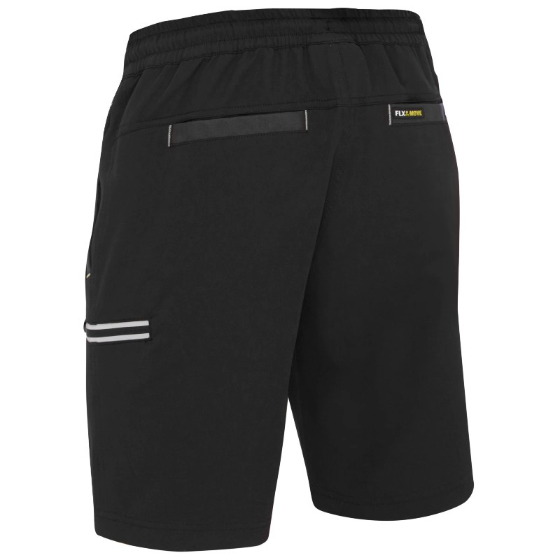 Bisley Flx & Move Stretch Elastic Cargo Shorts - Workwear.co.uk