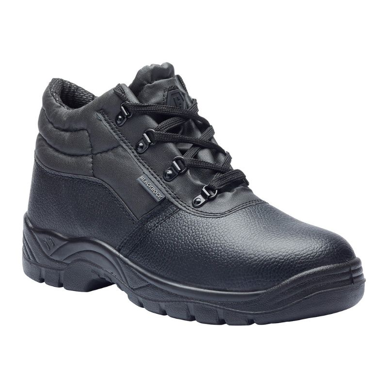 Blackrock Chukka Black Leather Safety Boots