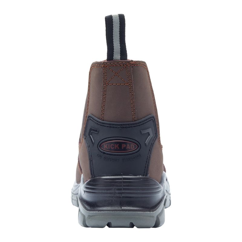 pull tab and kickplate on the Blackrock Pendle Safety Boot