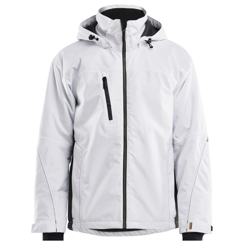 Mens waterproof work online jacket with hood