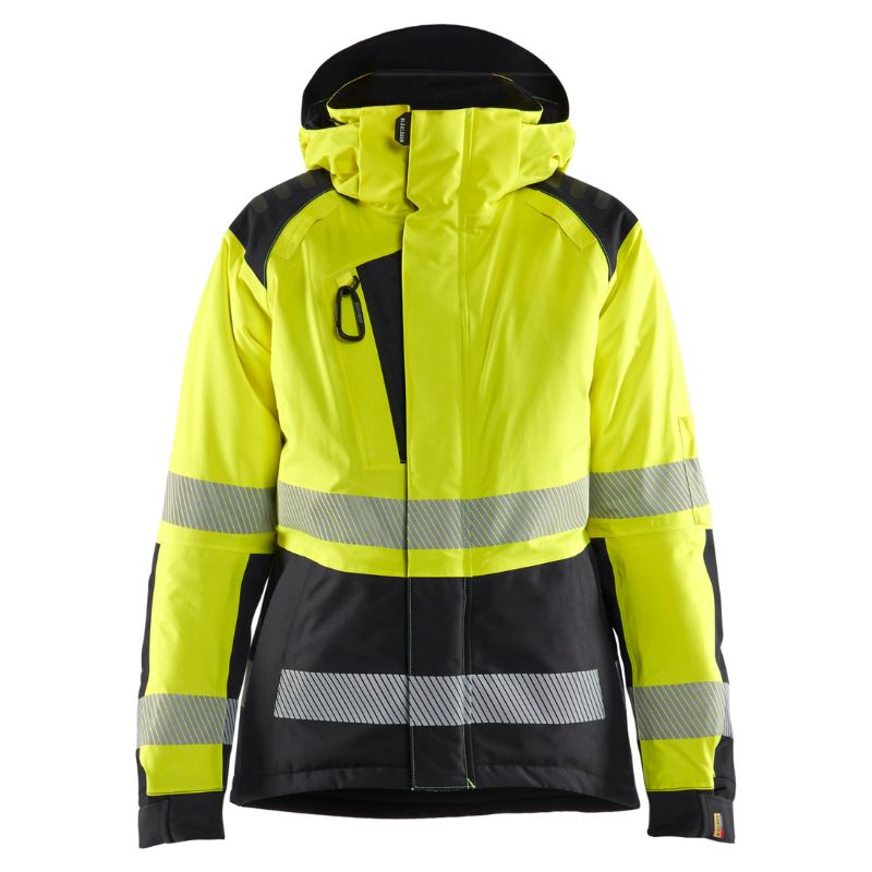 Blaklader Workwear 4456 Women's Class Winter Hi-Vis Jacket (Hi-Vis  Yellow/Black)