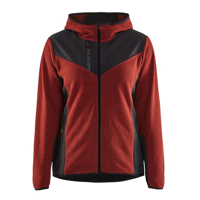 Warm work jacket womens top