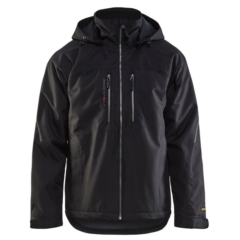 Mens work rain jacket top