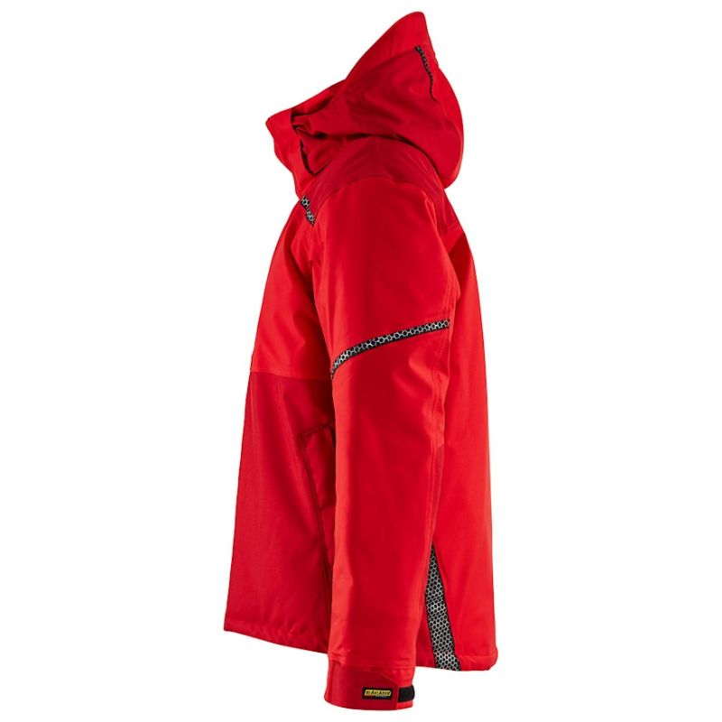 Blaklader Men's Winter Work Jacket (Red) - Workwear.co.uk