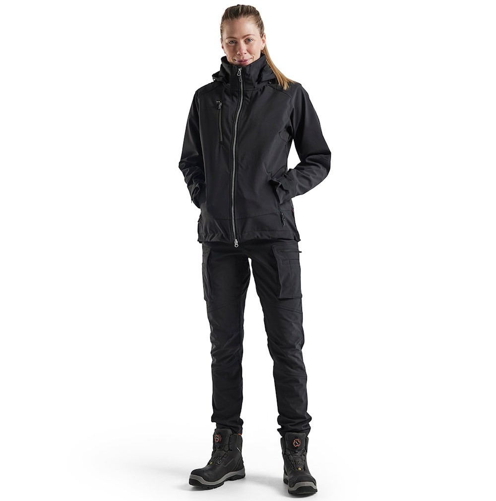 Blaklader Women s Black Softshell Jacket Workwear