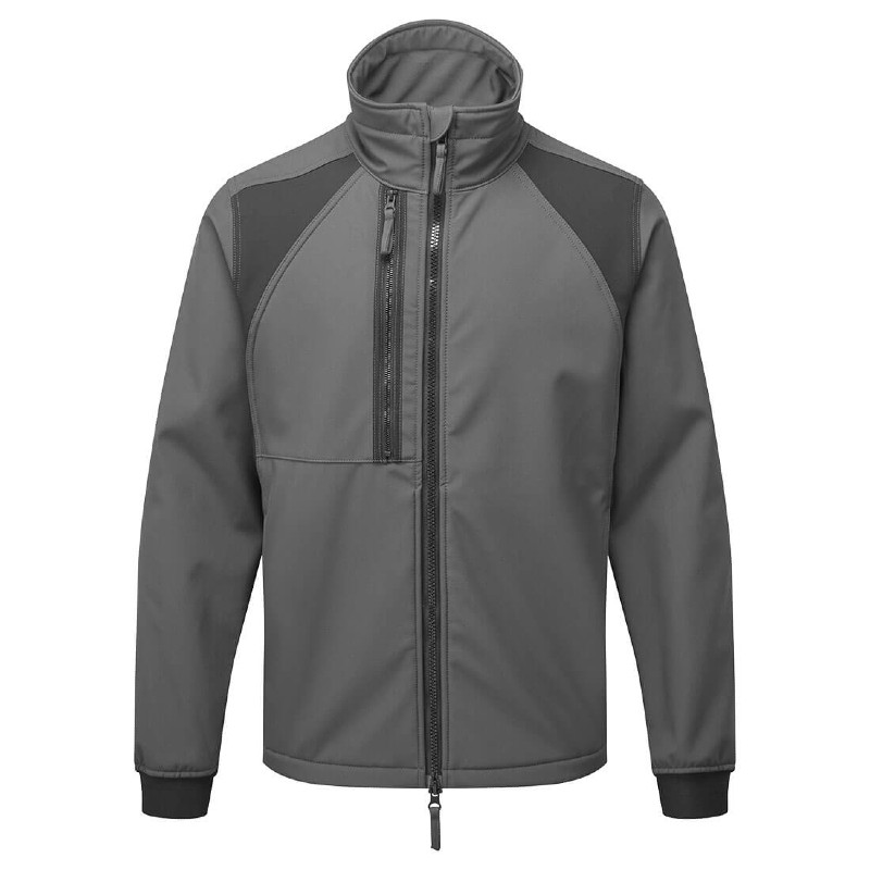 Portwest CD870 Eco Softshell Jacket (Grey) - Workwear.co.uk