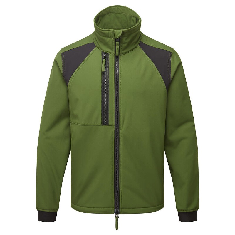 Portwest CD870 Eco Softshell Jacket (Green) - Workwear.co.uk