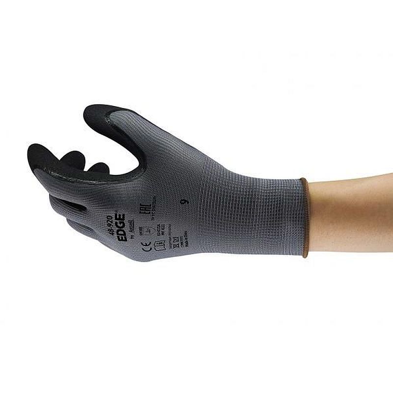 Ansell Edge 48 920 Nitrile Palm Mechanics Gloves