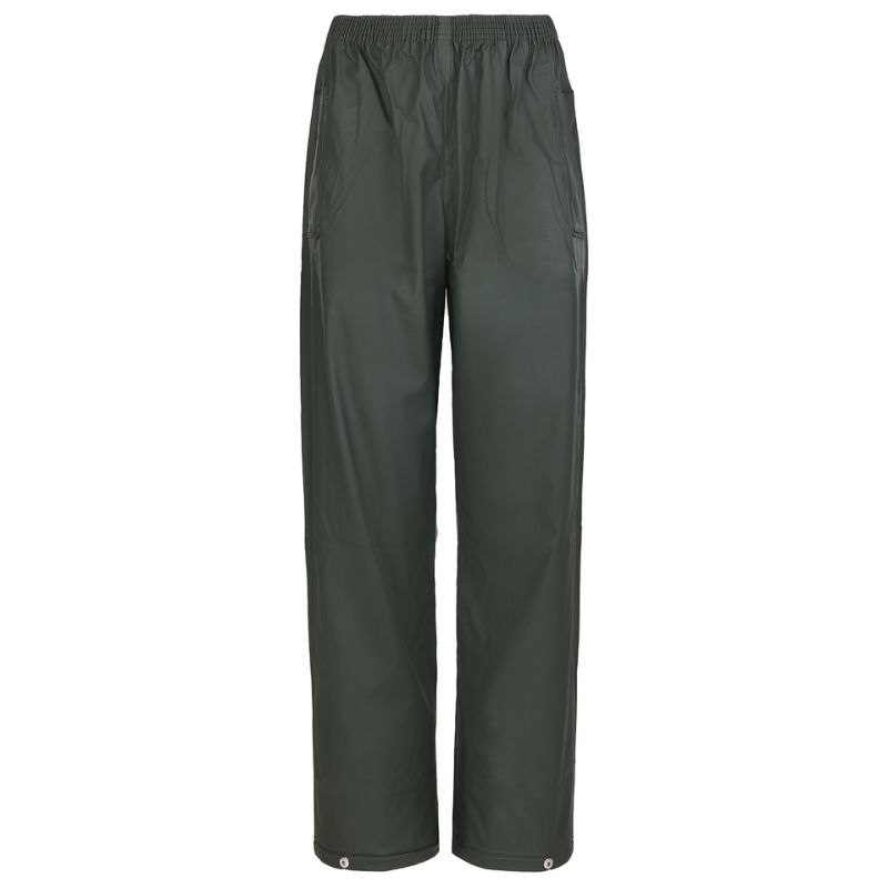 FORT Flex Kids Waterproof Rain Trousers - Unisex Puddle Over-trousers In Navy Or Green