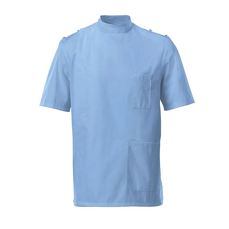 Alexandra Workwear Men's Dental Tunic with Epaulettes Workwear.co.uk