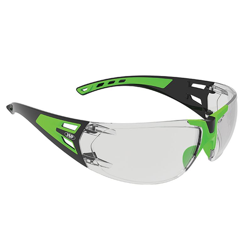 JSP ForceFlex 3 Green/Black Glasses Workwear.co.uk