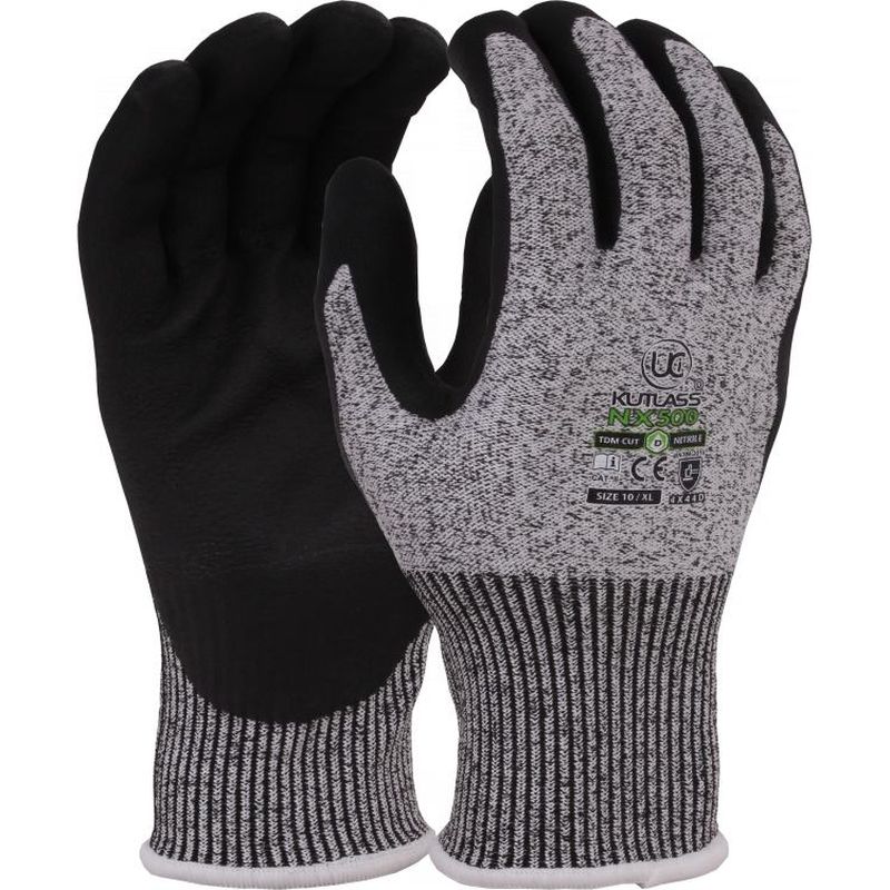 Kutlass Nitrile CutResistant Grip Gloves Workwear.co.uk