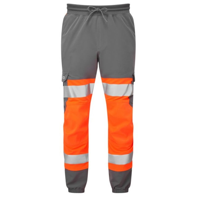Orange reflective joggers on sale