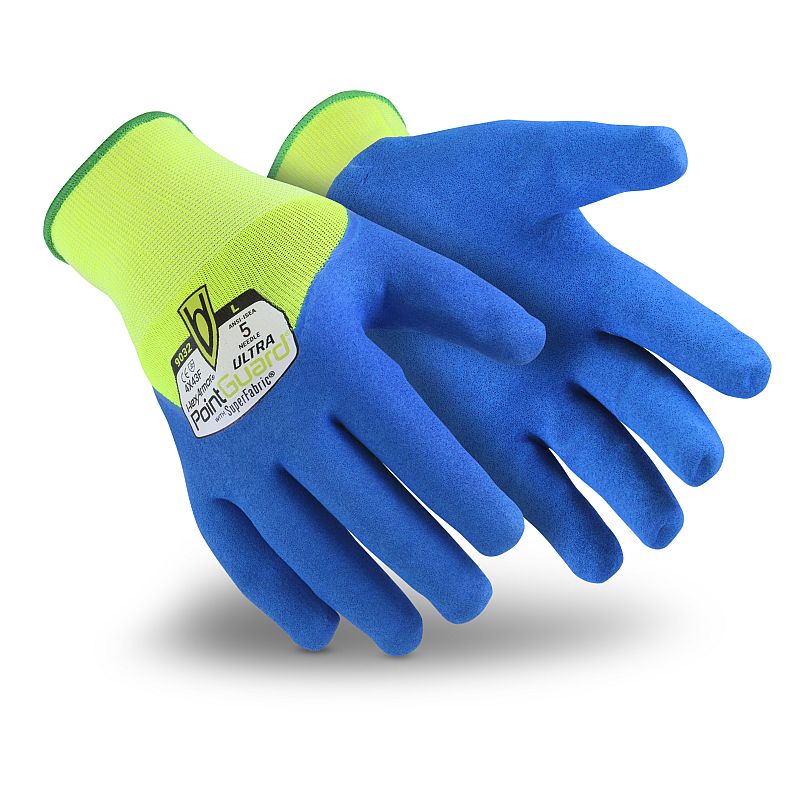Needle shop resistant gloves