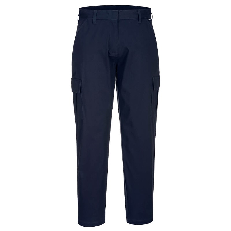 Portwest S233 Dark Navy Women's Cargo Trousers - Workwear.co.uk