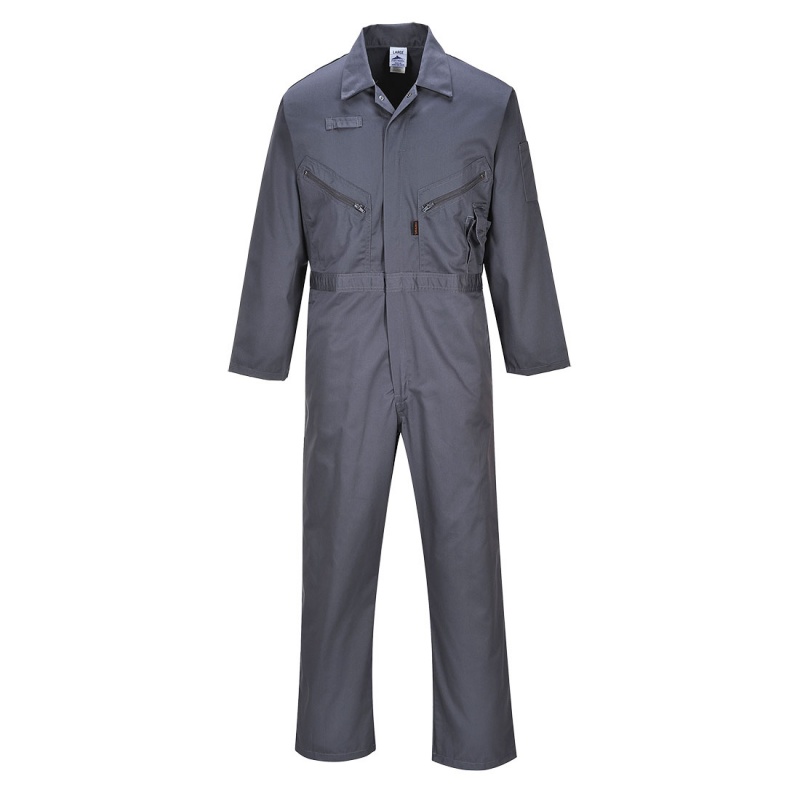 Portwest C813 Grey All-Purpose Coveralls 