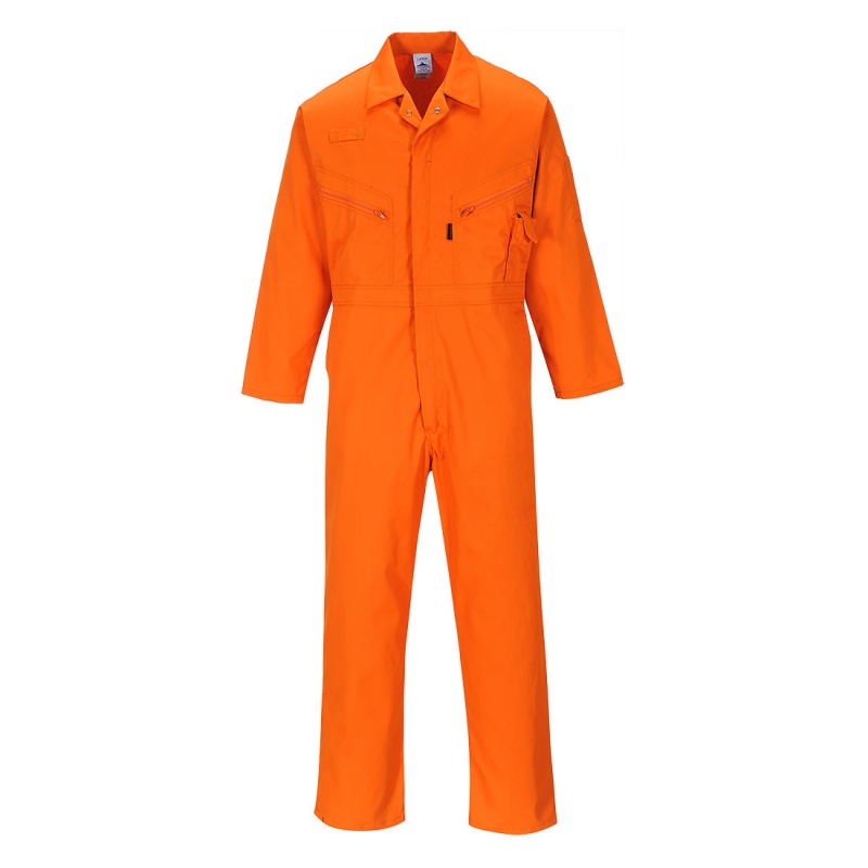 Portwest C813 Orange AllPurpose Coveralls Workwear.co.uk