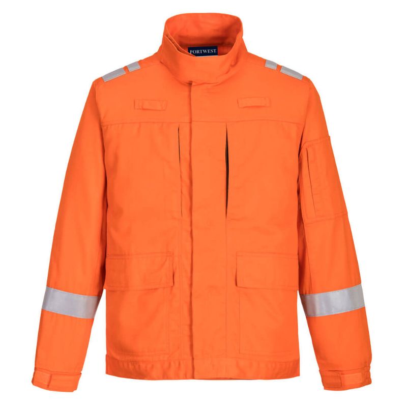 Portwest FR601 Orange Flame Retardant Jacket