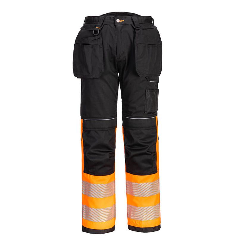 Black and orange pants sales