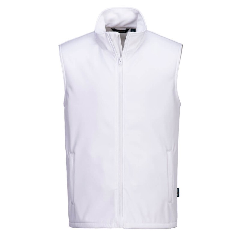 Portwest TK22 Softshell Gilet (White) - Workwear.co.uk