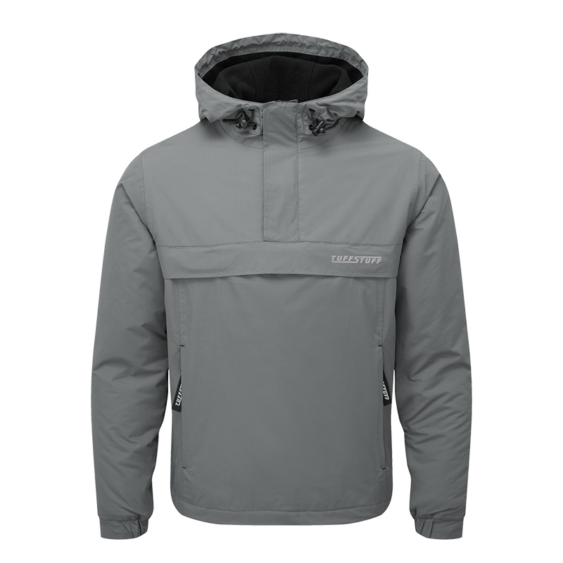 TuffStuff 295 Grey Fleece Rain Windbreaker 