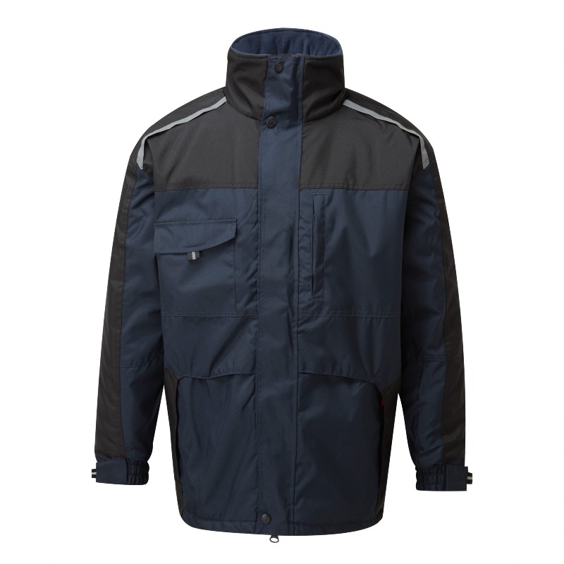 TuffStuff 299 Navy Cleveland Water Resistant Fleece Lined Work Jacket
